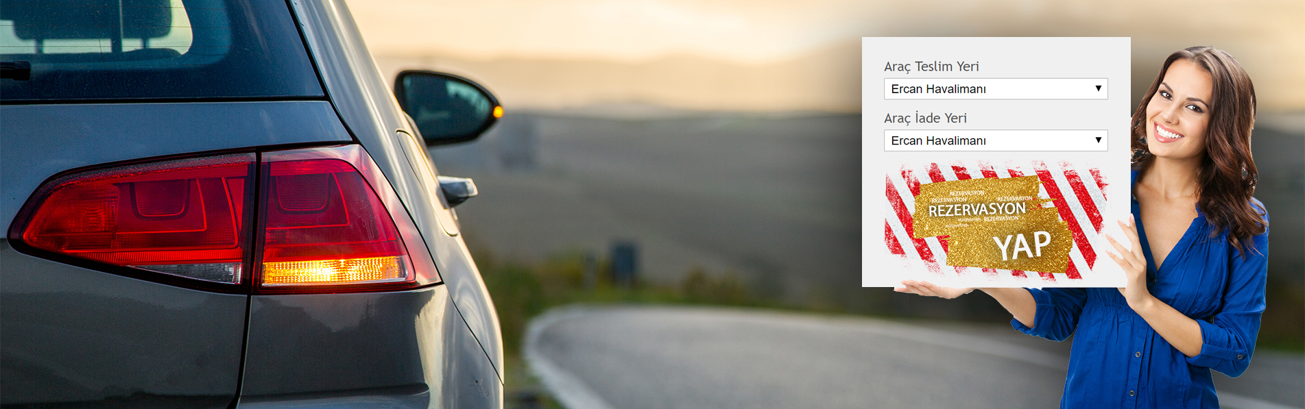 Kıbrıs'ta Araç Kiralama Banner 1